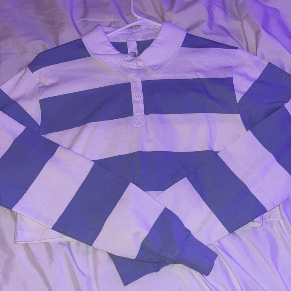 Cropped Rugby Shirt From Tillys